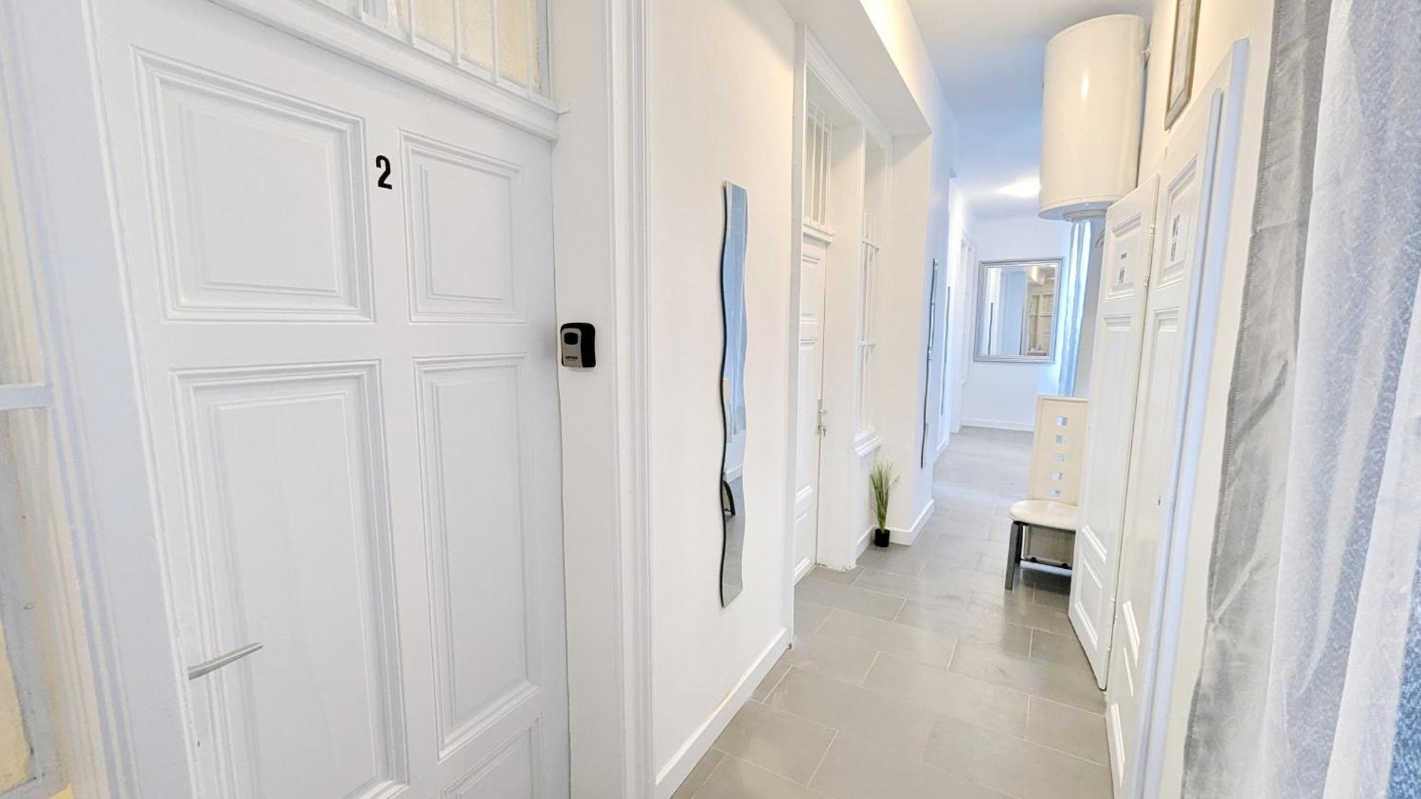 Privatunterkunft Cozy In Stadthalle Area *